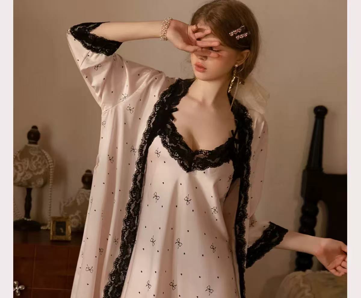 Sexy Summer Sleepwear for Wome - Robe Silk Women 리뷰 및 가격