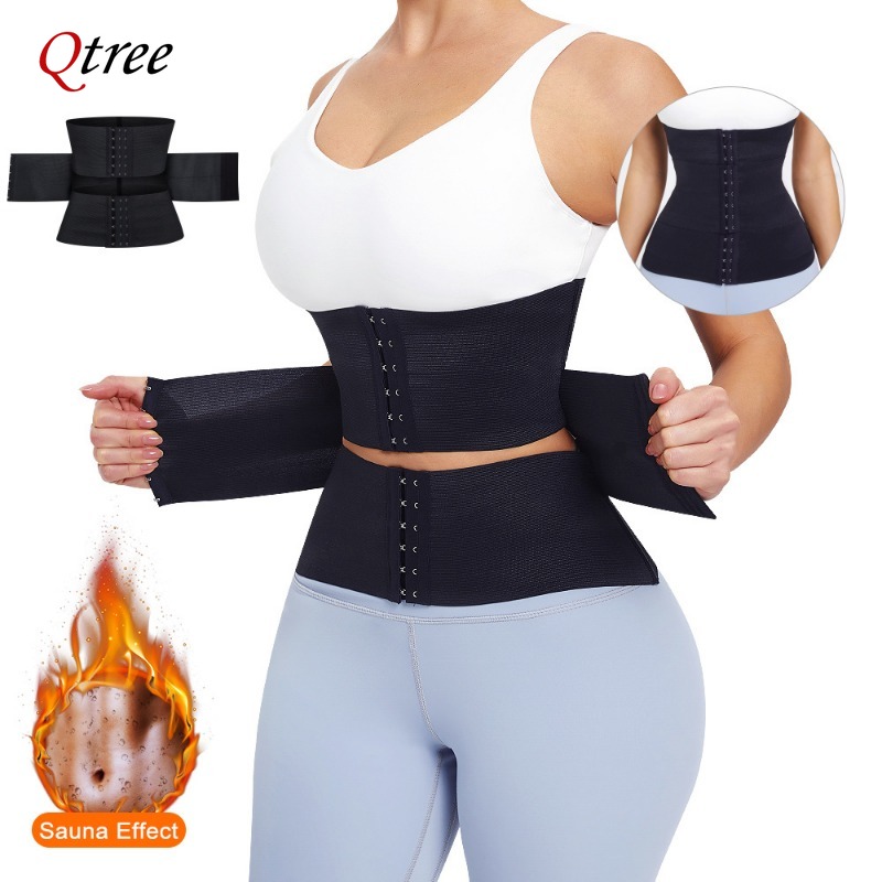 Qtree Upgraded Waist Trainer S - Shapewear Bodysuit Firm 리뷰 및 가격