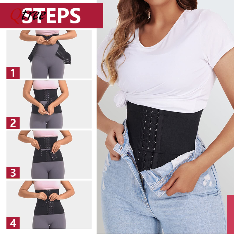 Qtree Upgraded Waist Trainer S - Shapewear Bodysuit Firm 리뷰 및 가격