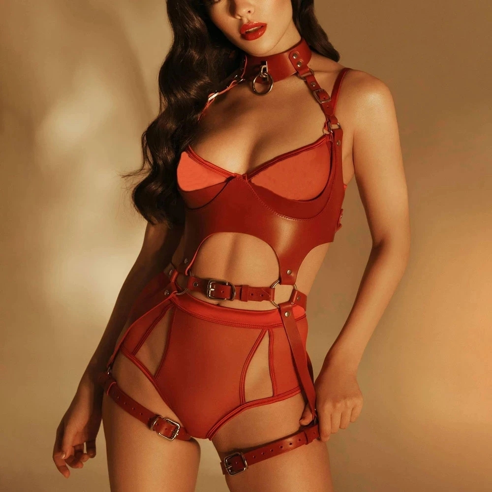 Women Fashion Harness Waist Be - Garter Belt Set 리뷰 및 가격