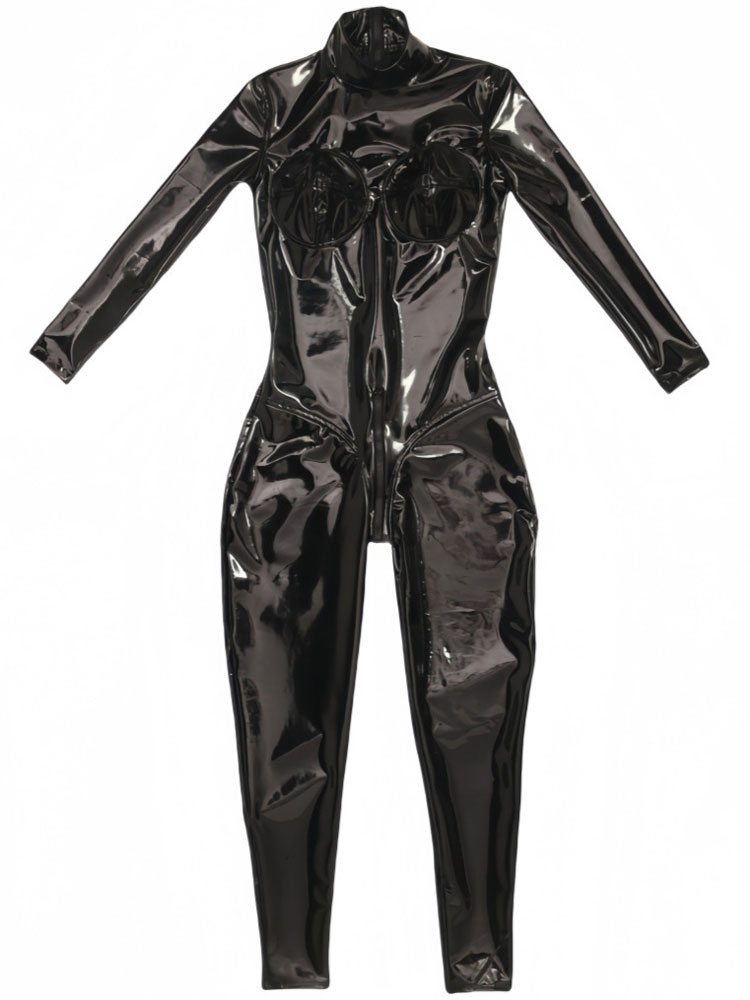 Sexy PU Latex Ammonia Jumpsuit - Shapewear Bodysuit Firm 리뷰 및 가격