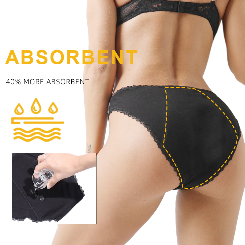 Bamboo Comfortable women's per - Period Panty Absorbent 리뷰 및 가격