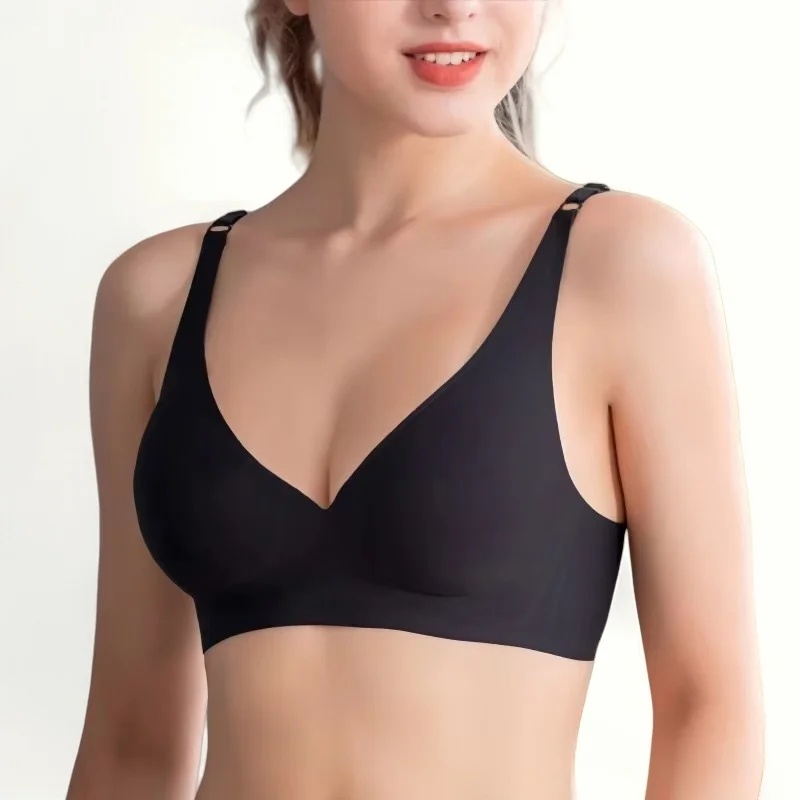 2Pcs/Set Seamless Bras For Wom - Bralette Wireless Soft 리뷰 및 가격