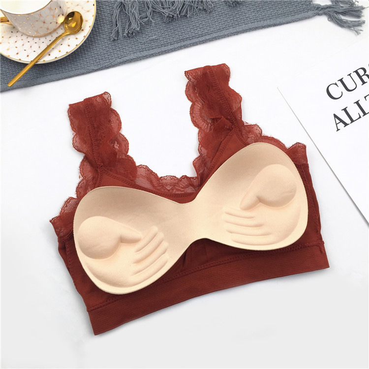 3D Sexy lace Lingerie Seamless - Strapless Bra Backless 리뷰 및 가격