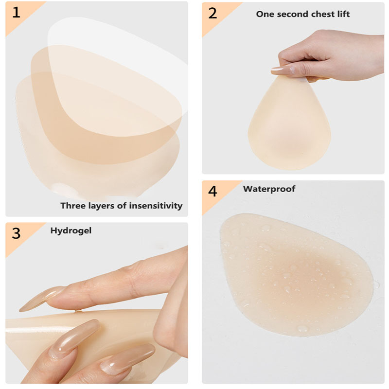 Waterdrop Invisible Bra Silico - Nipple Cover Pasties 리뷰 및 가격