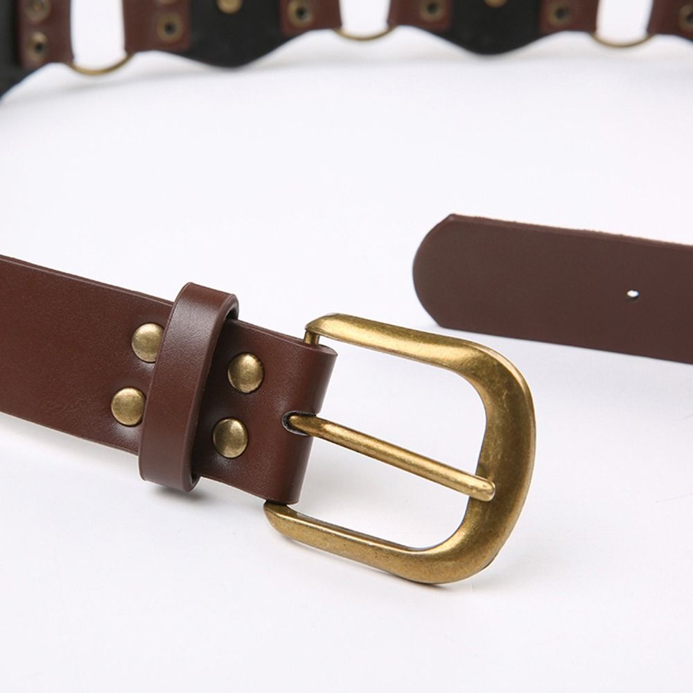 Grommet PU Leather Waist Belt  - Corset Waist Cinch 리뷰 및 가격