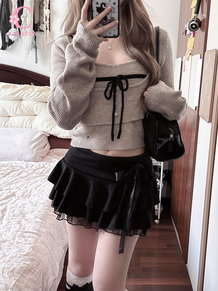 Japanese Vintage Coquette 3 Pi - Cami Top Lace 리뷰 및 가격