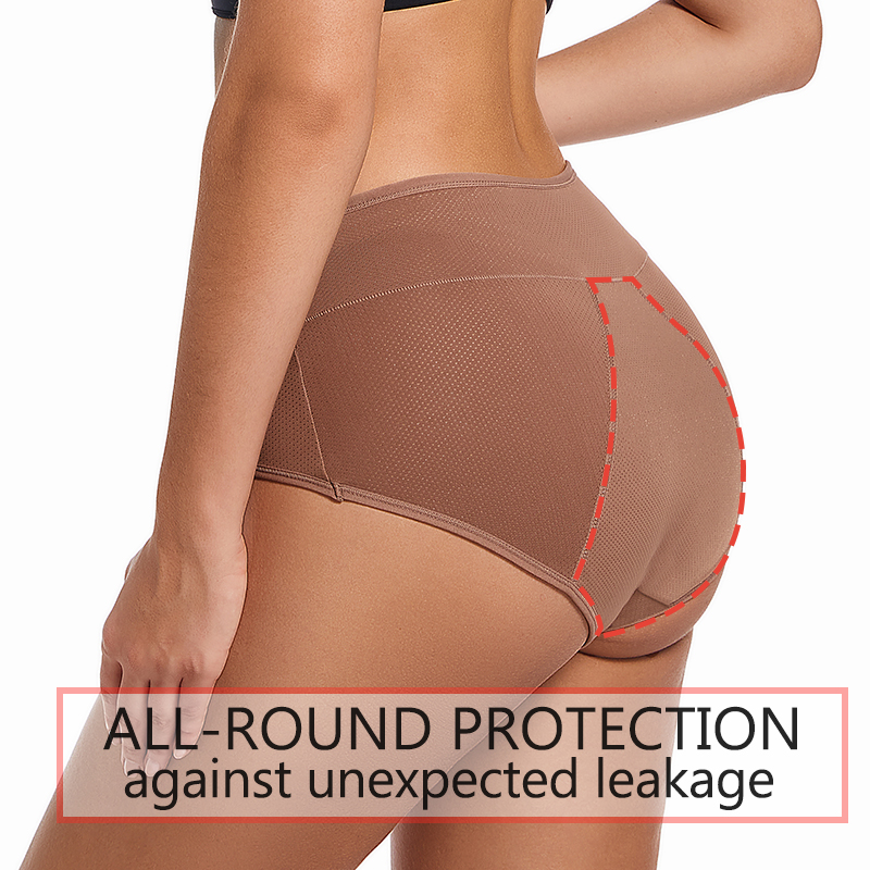 Washable High Waist Menstrual  - Period Panty Absorbent 리뷰 및 가격