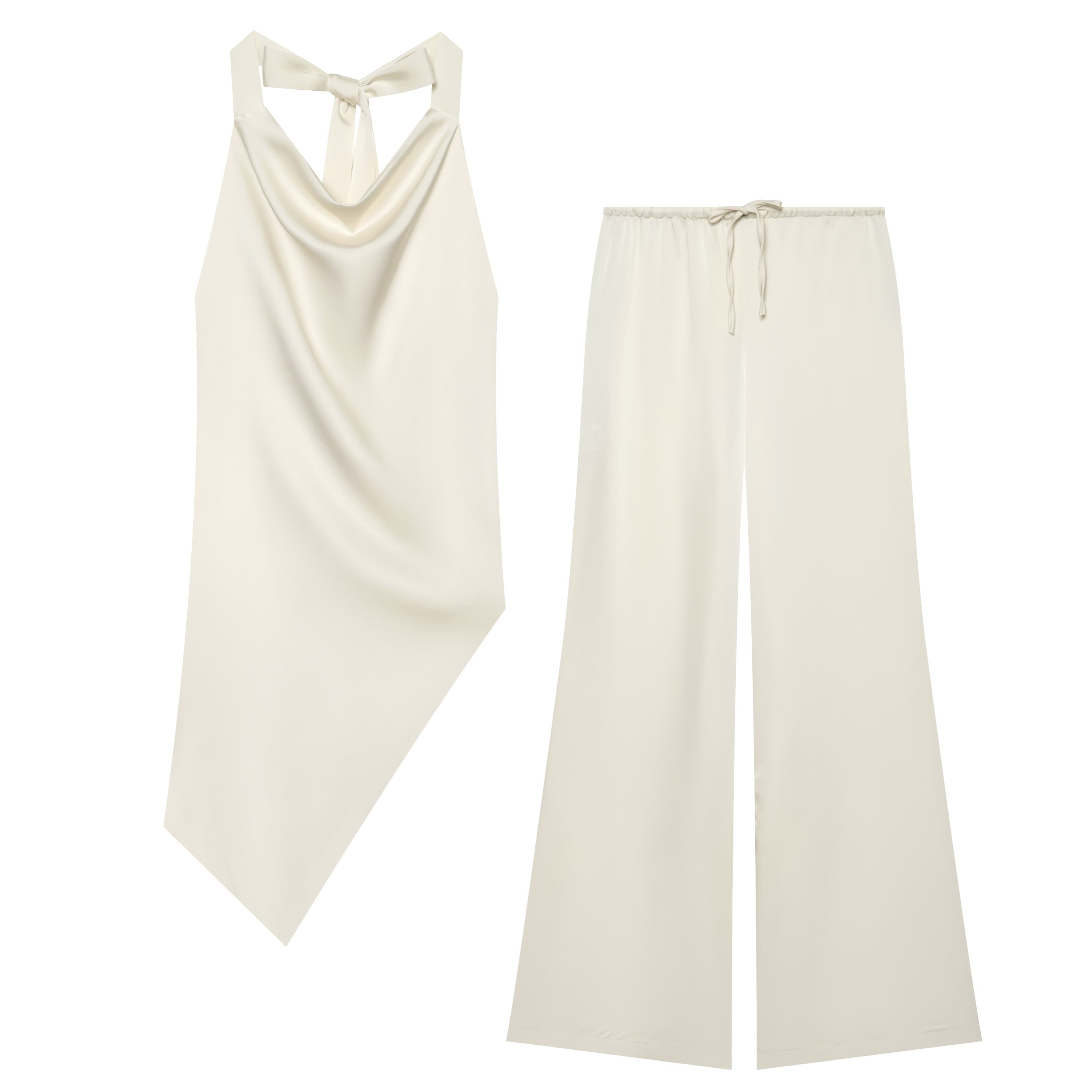 BSAY 2026 Women Satin Two Piec - Cami Top Lace 리뷰 및 가격