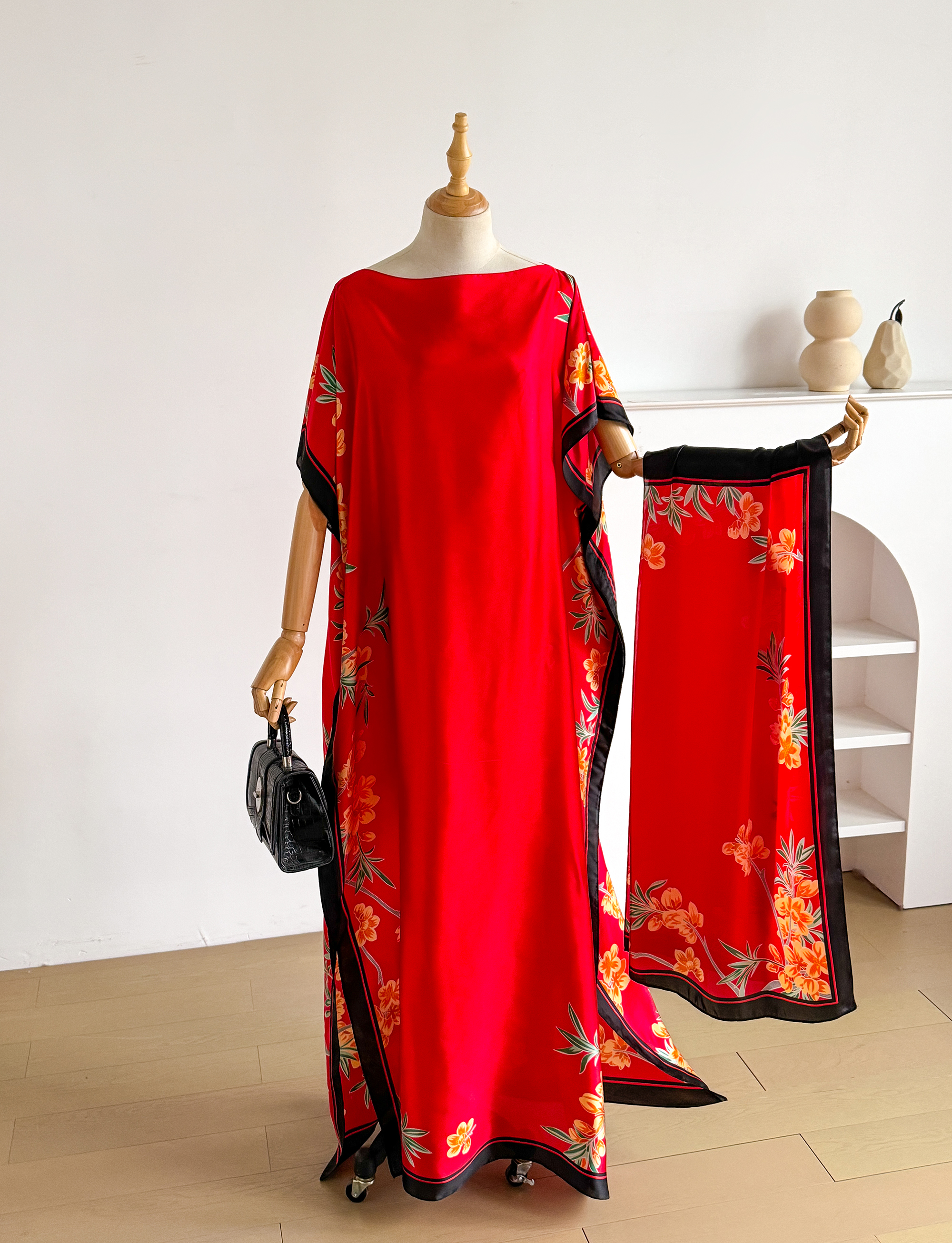 Summer Fashion Oversize Africa - Robe Silk Women 리뷰 및 가격