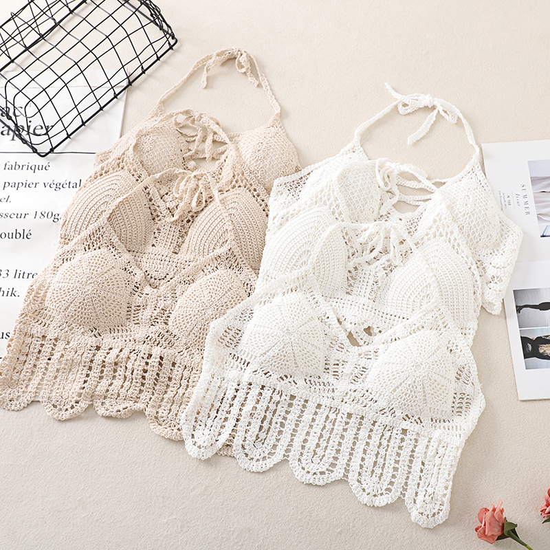Summer Clothes Crochet Top Sex - Strapless Bra Backless 리뷰 및 가격