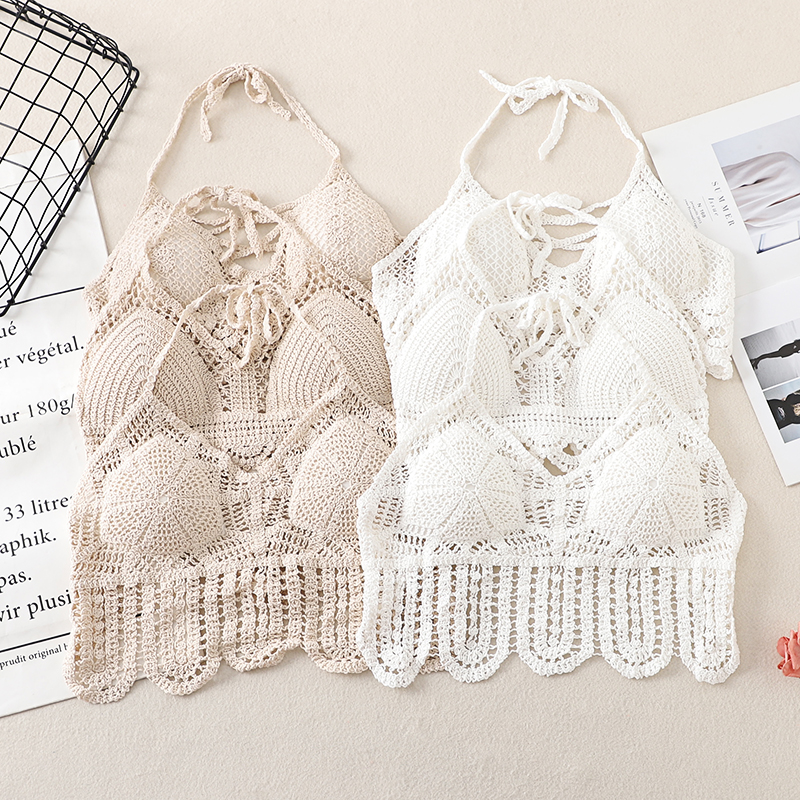 Summer Clothes Crochet Top Sex - Strapless Bra Backless 리뷰 및 가격