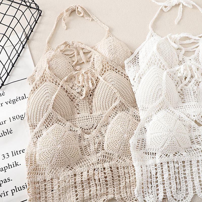 Summer Clothes Crochet Top Sex - Strapless Bra Backless 리뷰 및 가격