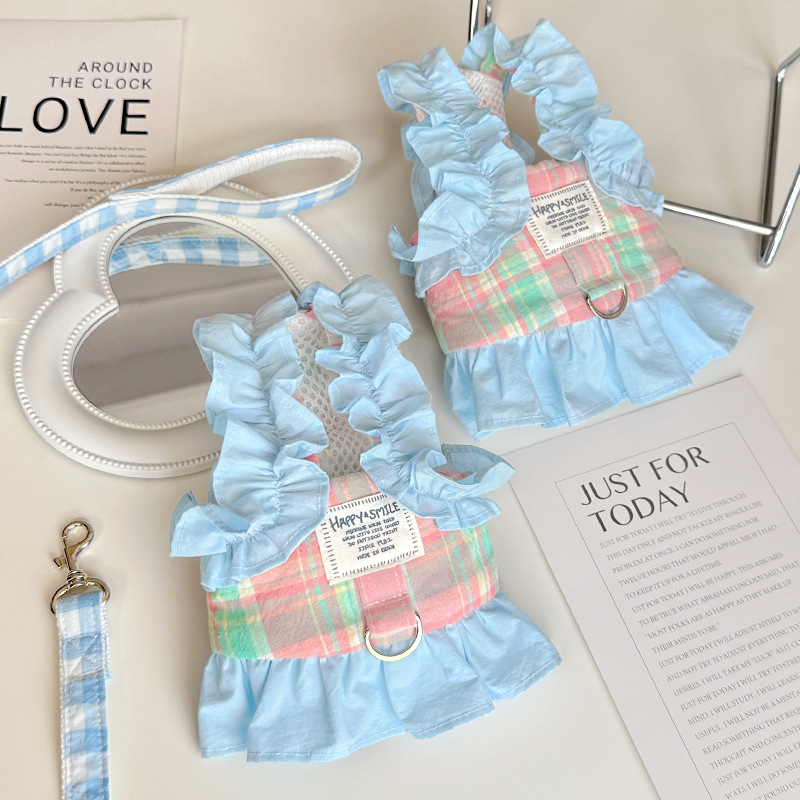 Pet Plaid Leash Vest Style Sma - Lace Teddy Lingerie 리뷰 및 가격