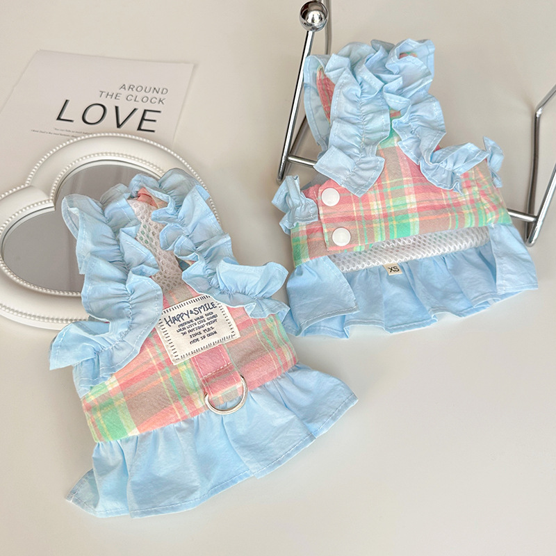 Pet Plaid Leash Vest Style Sma - Lace Teddy Lingerie 리뷰 및 가격