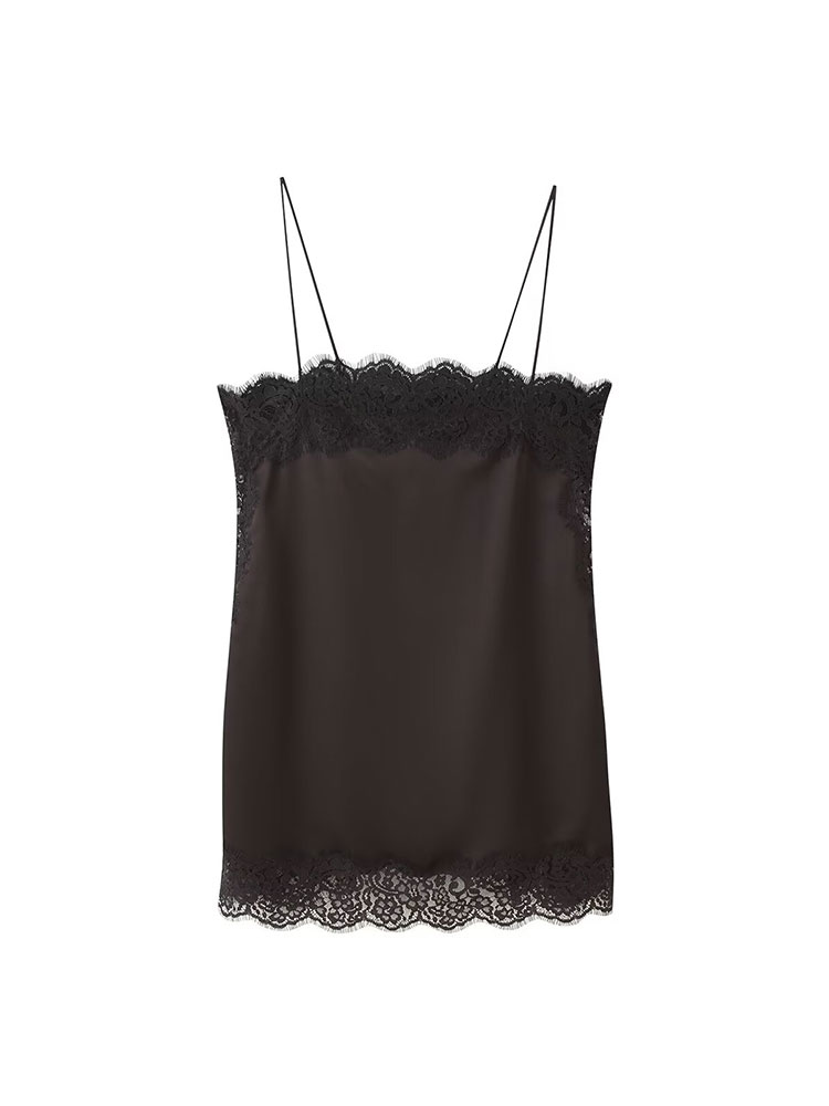 TFAFXY Vintage Casual Women Br - Cami Top Lace 리뷰 및 가격