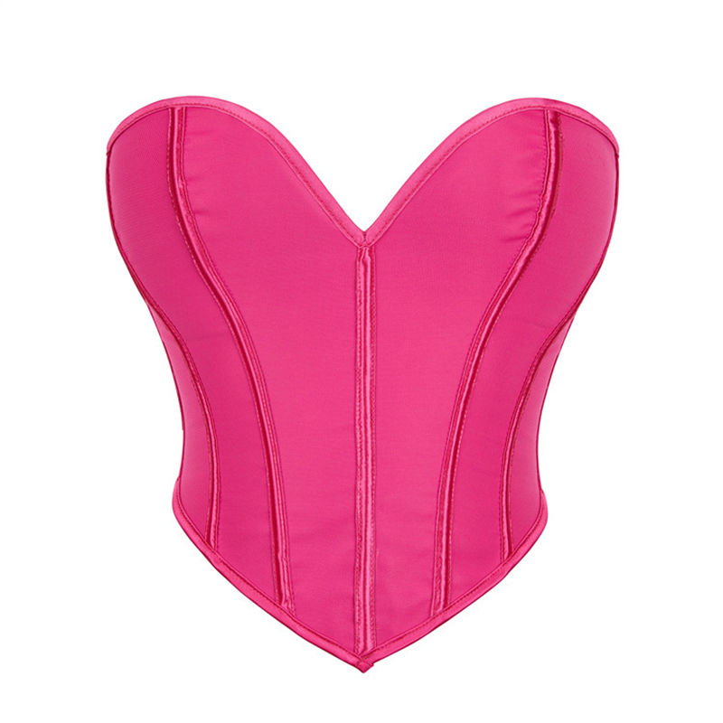 Pink Heart-shaped Bustier Crop - Strapless Bra Backless 리뷰 및 가격