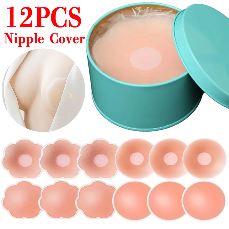 6/12PCS Invisible Self Adhesiv - Nipple Cover Pasties 리뷰 및 가격