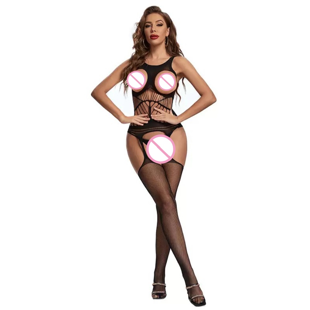 Crotchless Bodysuits Transpare - Bodystocking Fishnet 리뷰 및 가격