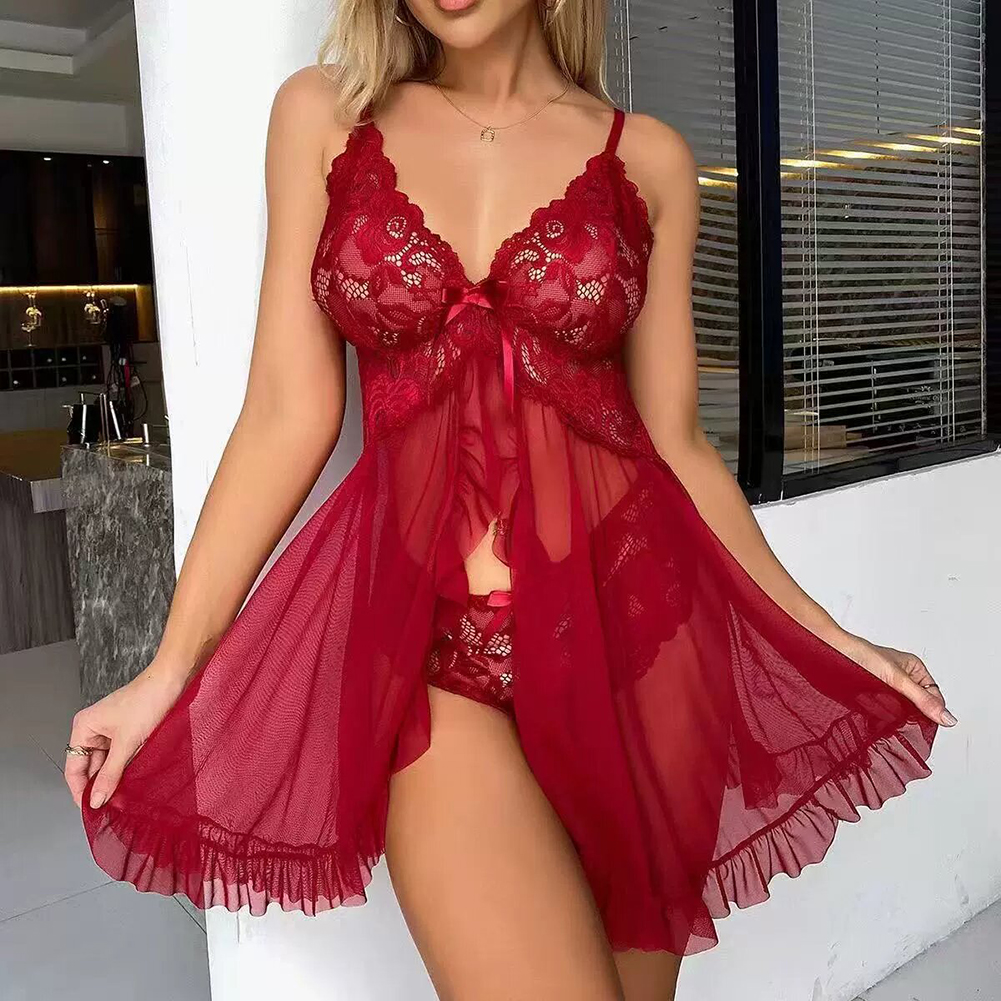 Women's Lace Lingerie Chemise  - Babydoll Chemise Night 리뷰 및 가격