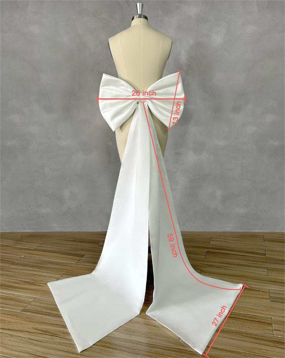 Love Elegant Big Bow for Brida - Robe Silk Women 리뷰 및 가격