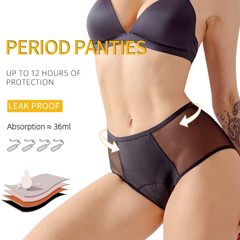 Drop shipping Women's High-wai - Period Panty Absorbent 리뷰 및 가격