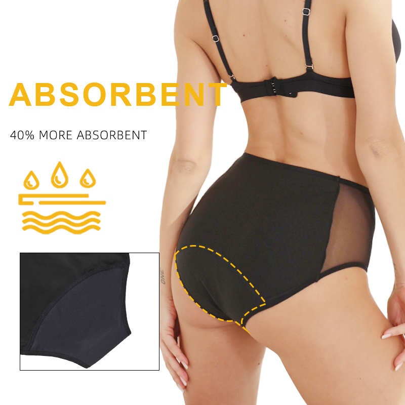 Drop shipping Women's High-wai - Period Panty Absorbent 리뷰 및 가격