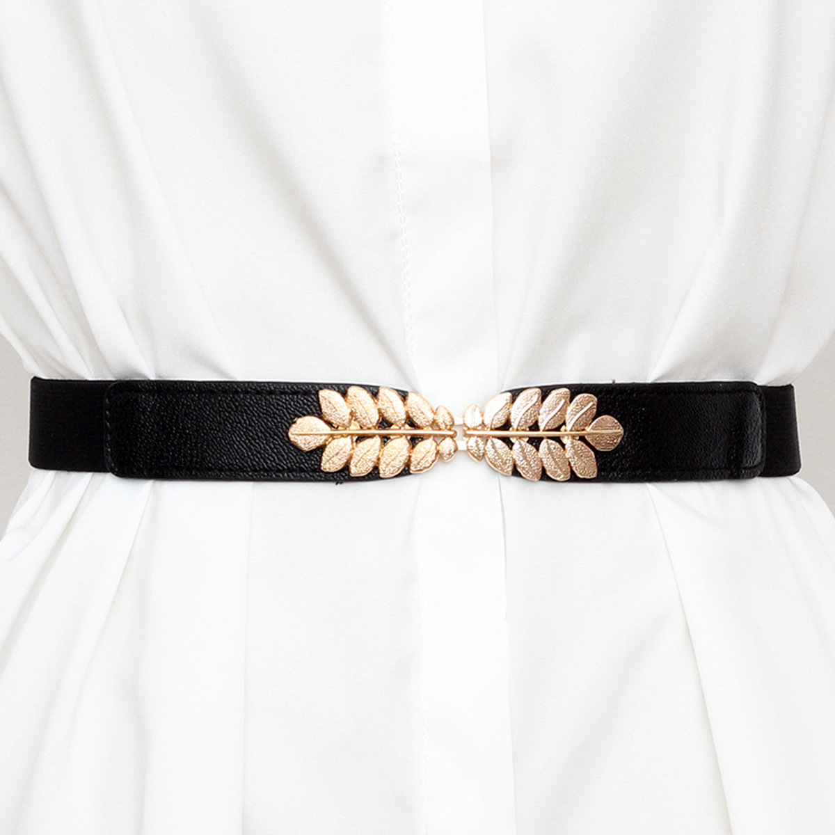 Women's Simple Design Leaf-Sha - Corset Waist Cinch 리뷰 및 가격