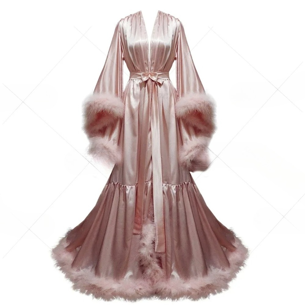 Customized Bathrobe for Women  - Robe Silk Women 리뷰 및 가격