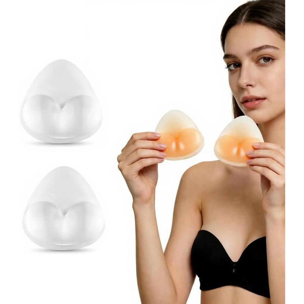 Silicone Bra Inserts, Triangle - Push Up Bra Padded 리뷰 및 가격