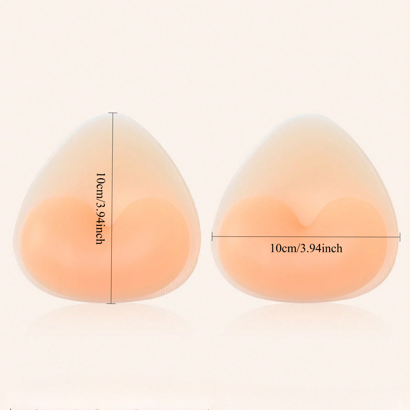 Silicone Bra Inserts, Triangle - Push Up Bra Padded 리뷰 및 가격