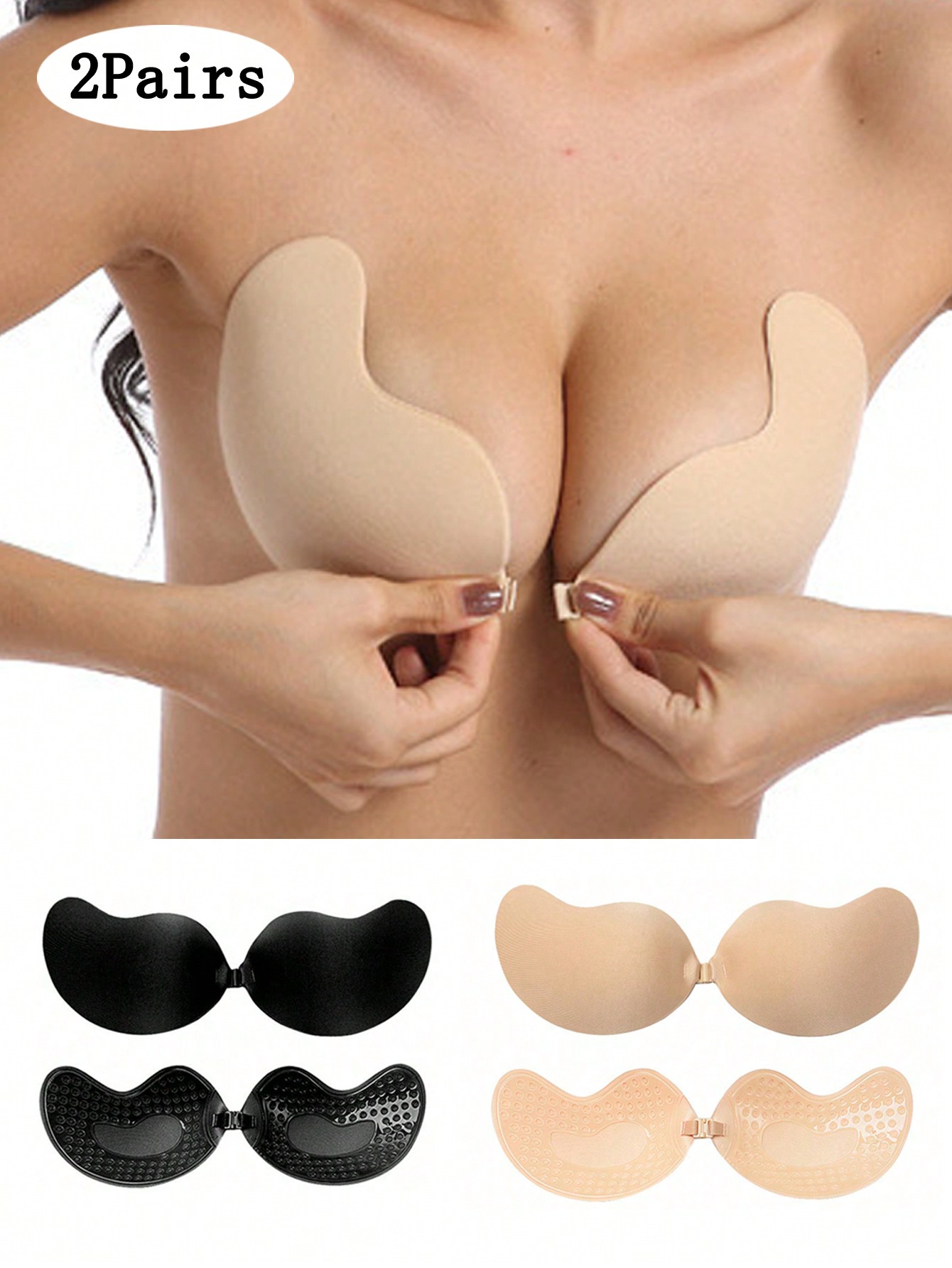 2-pack Women's Self-Adhesive I - Push Up Bra Padded 리뷰 및 가격
