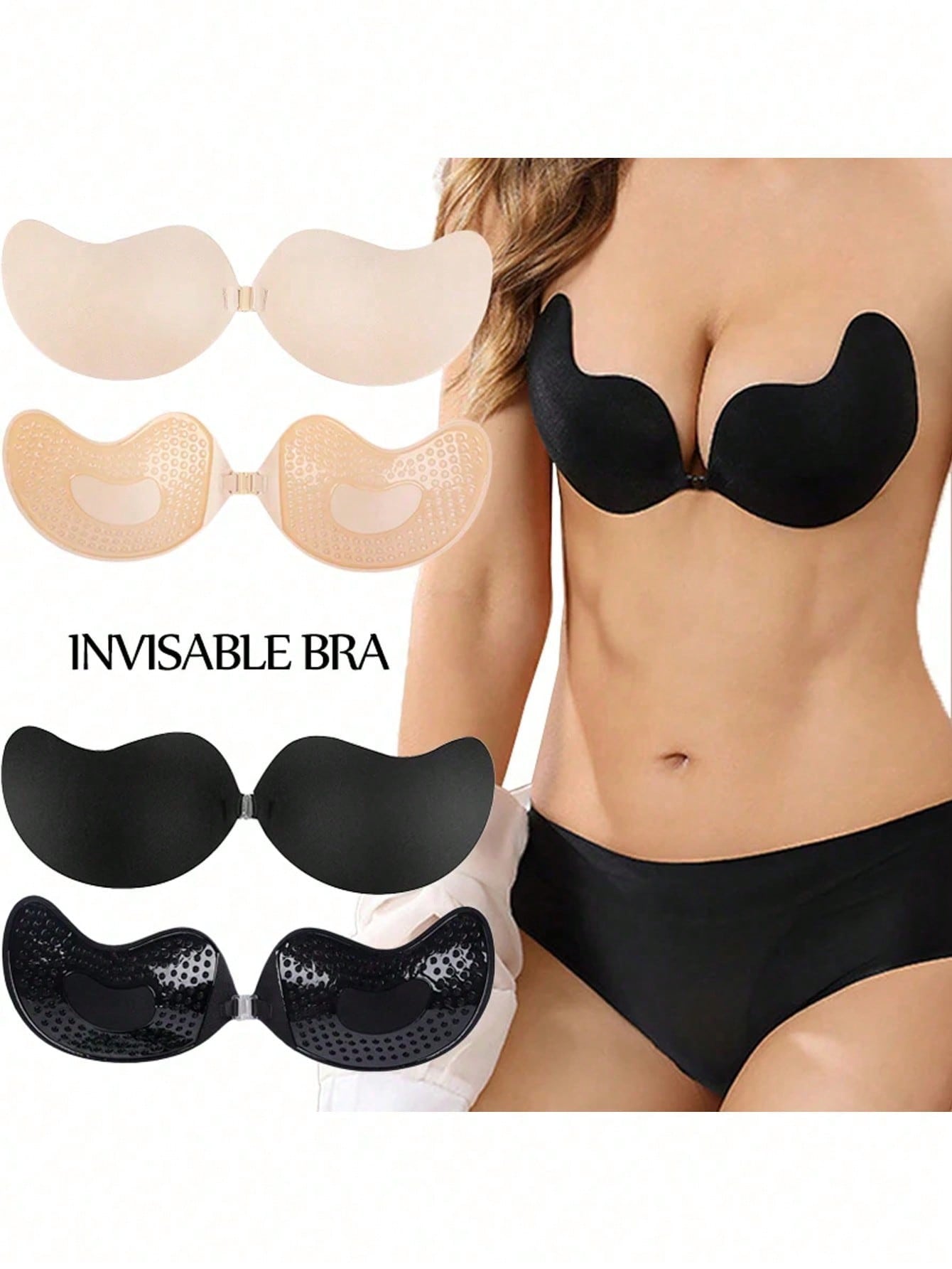2-pack Women's Self-Adhesive I - Push Up Bra Padded 리뷰 및 가격
