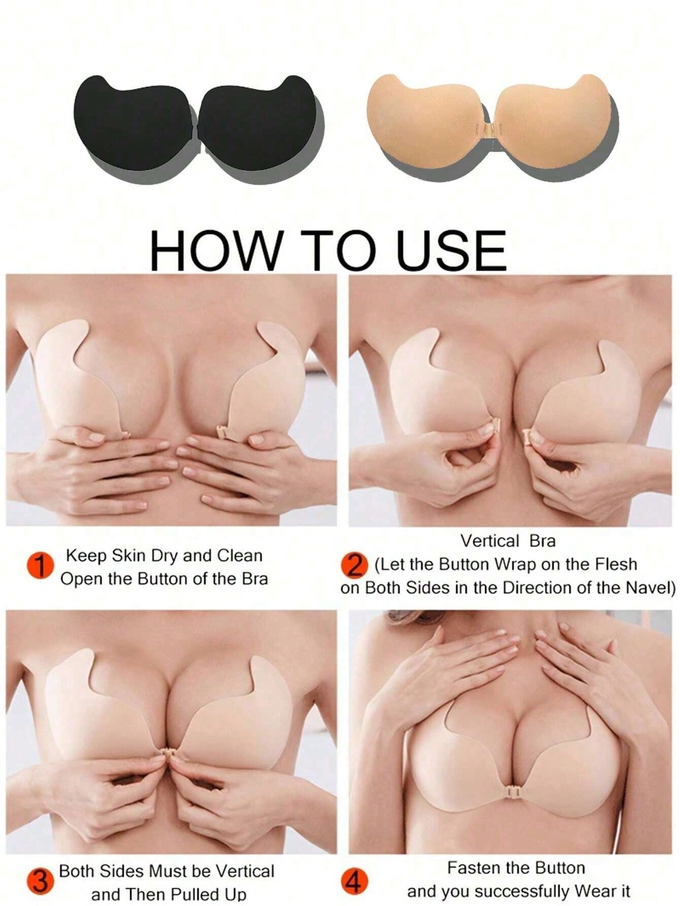 2-pack Women's Self-Adhesive I - Push Up Bra Padded 리뷰 및 가격