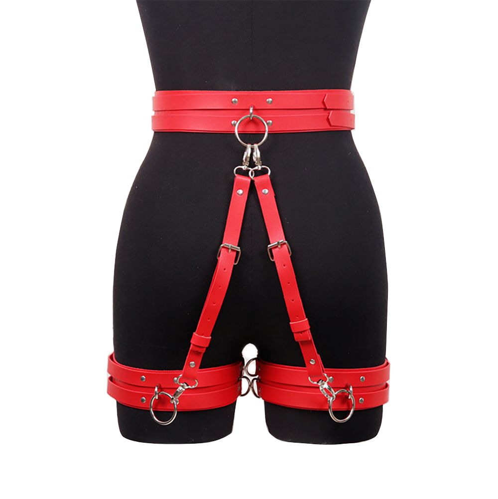 Women Sexy Leather Thigh Garte - Garter Belt Set 리뷰 및 가격