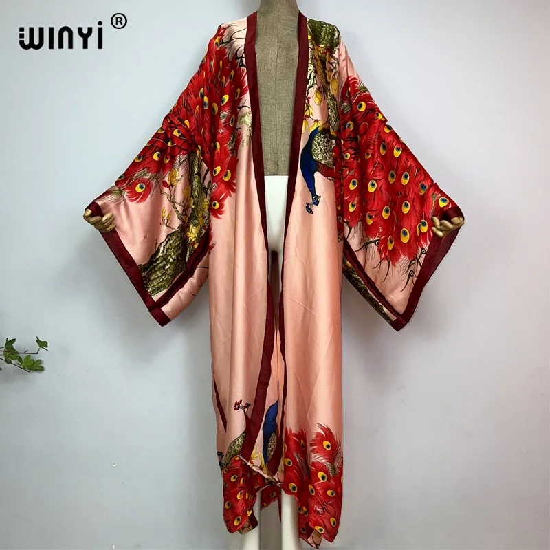 WINYI 2026 Summer Women Cardig - Robe Silk Women 리뷰 및 가격
