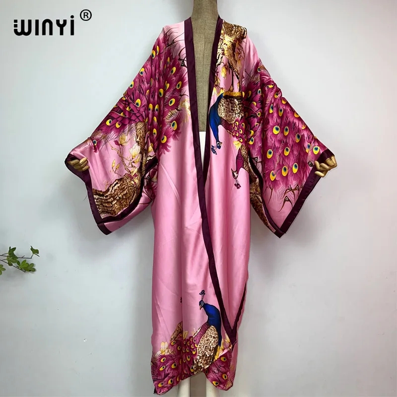 WINYI 2026 Summer Women Cardig - Robe Silk Women 리뷰 및 가격