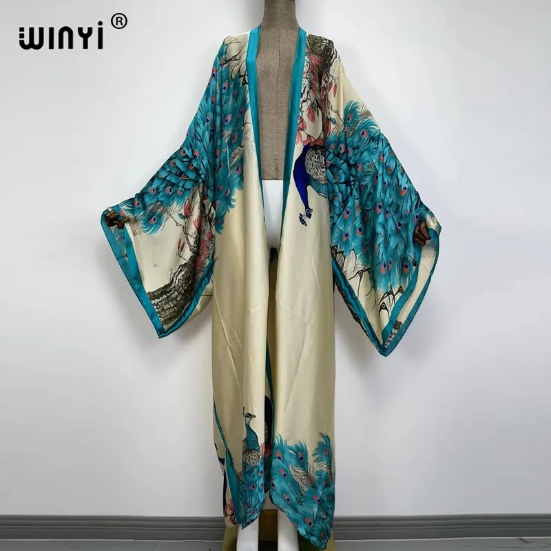 WINYI 2026 Summer Women Cardig - Robe Silk Women 리뷰 및 가격