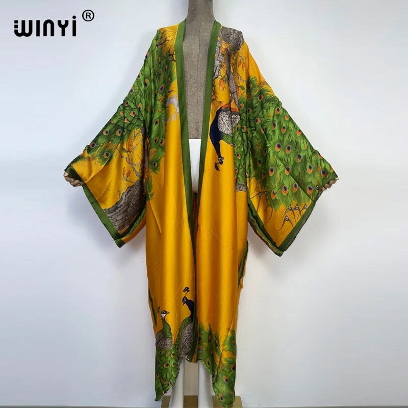 WINYI 2026 Summer Women Cardig - Robe Silk Women 리뷰 및 가격